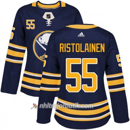 Dame Ishockey Buffalo Sabres Tröja Rasmus Ristolainen 55 Adidas 2017-2018 Marinblå Authentic